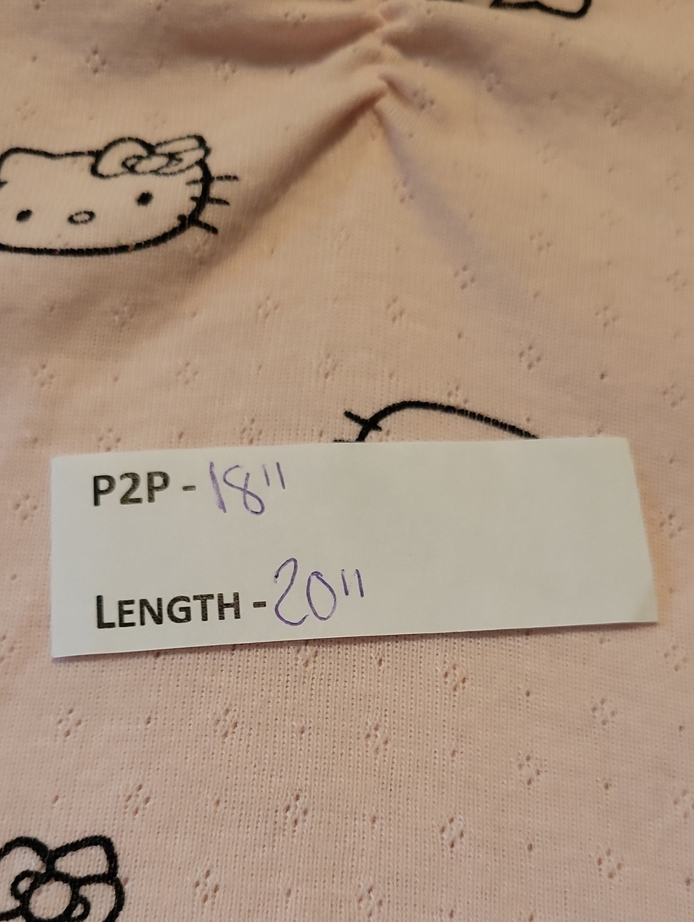 Pink Hello Kitty Top - Picture 5 of 7